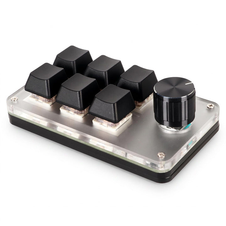 Zunate OSU Gaming Tastatur, Einhändige Makro mechanische Tastatur mit Rotem Schalter, Programmierbar
