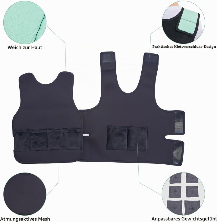 Gewichtsweste Kinder | Weighted Vest als ADHS Hilfsmittel und Autismus Hilfsmittel | Autismus-Sensor