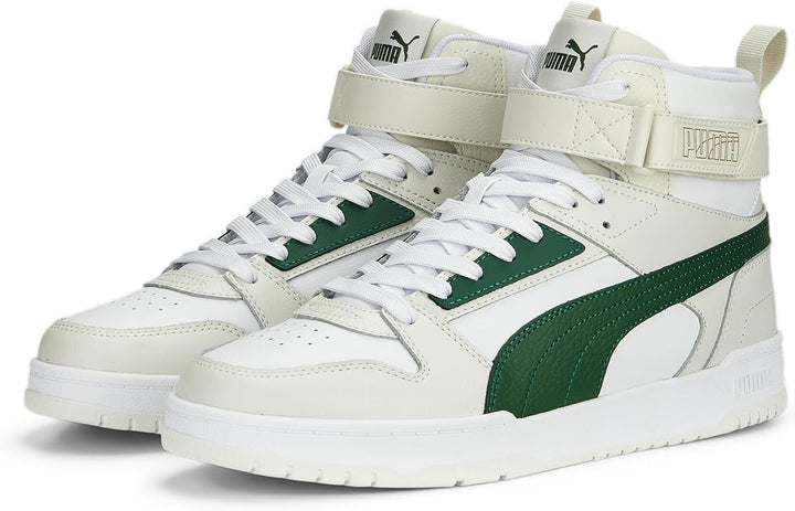 Puma Unisex Rbd GameSneaker 40 EU Puma White Vine Vapor Gray Puma Gold, 40 EU Puma White Vine Vapor