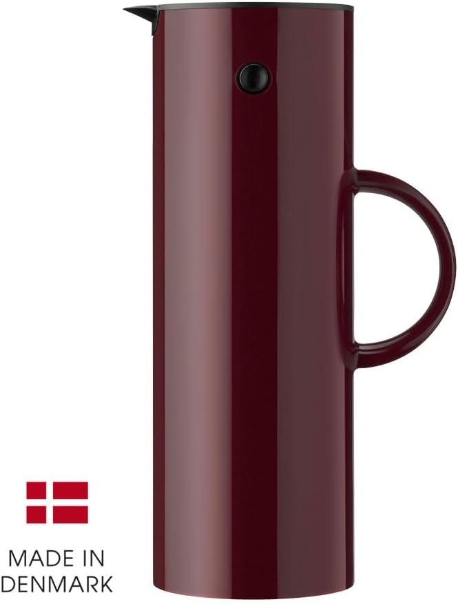 Stelton Isolierkanne EM77 - Doppelwandige Isolierkanne für heisse/kalte Getränke - Tee- & Kaffeekann