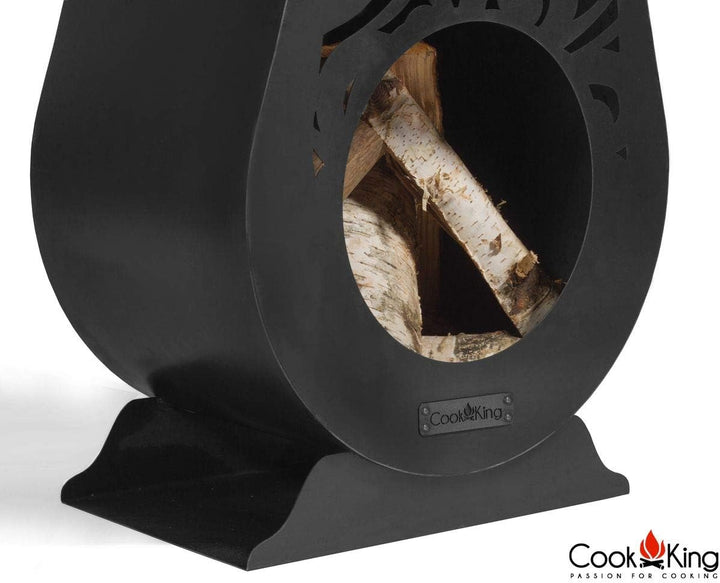 CookKing Gartenofen Gartenkamin Hawana 50x33cm, 108cm Hoch