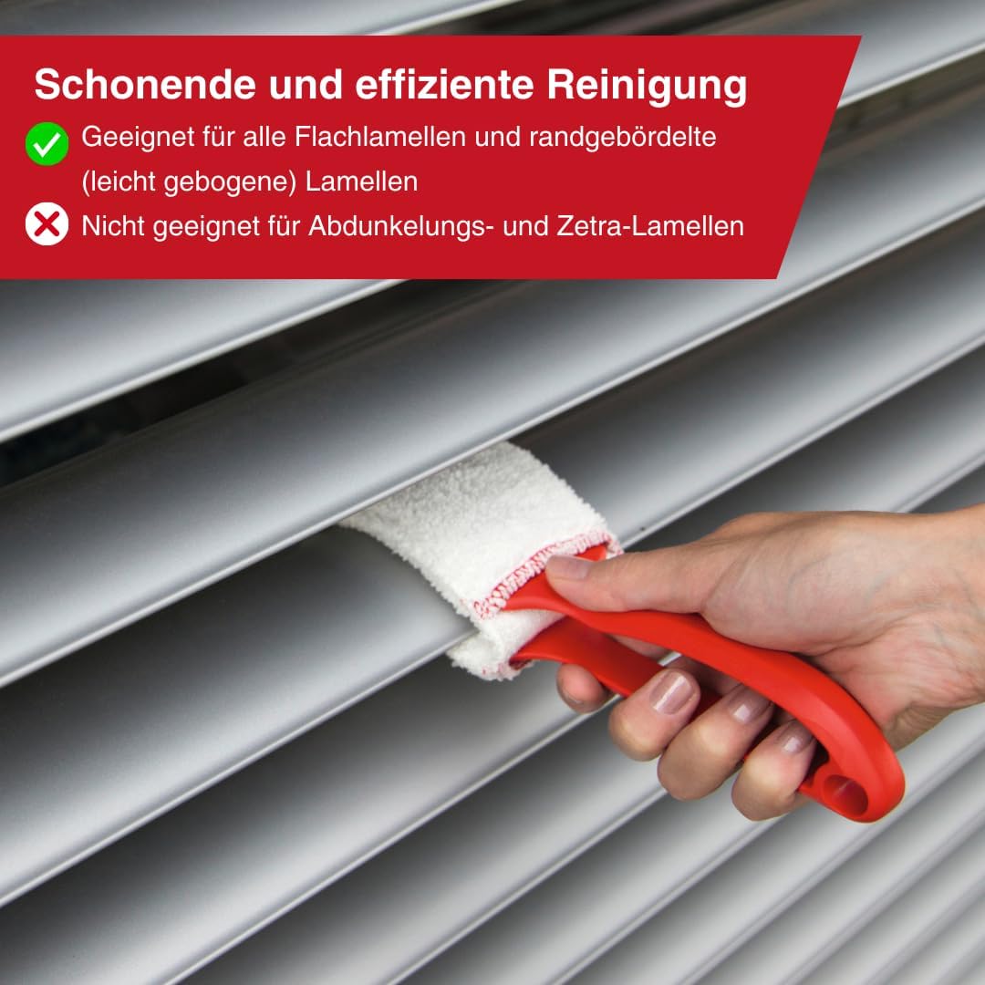 warema Lamellenreinigungszange | zur Reinigung von Jalousien, Lamellen und Raffstoren | hochwertige