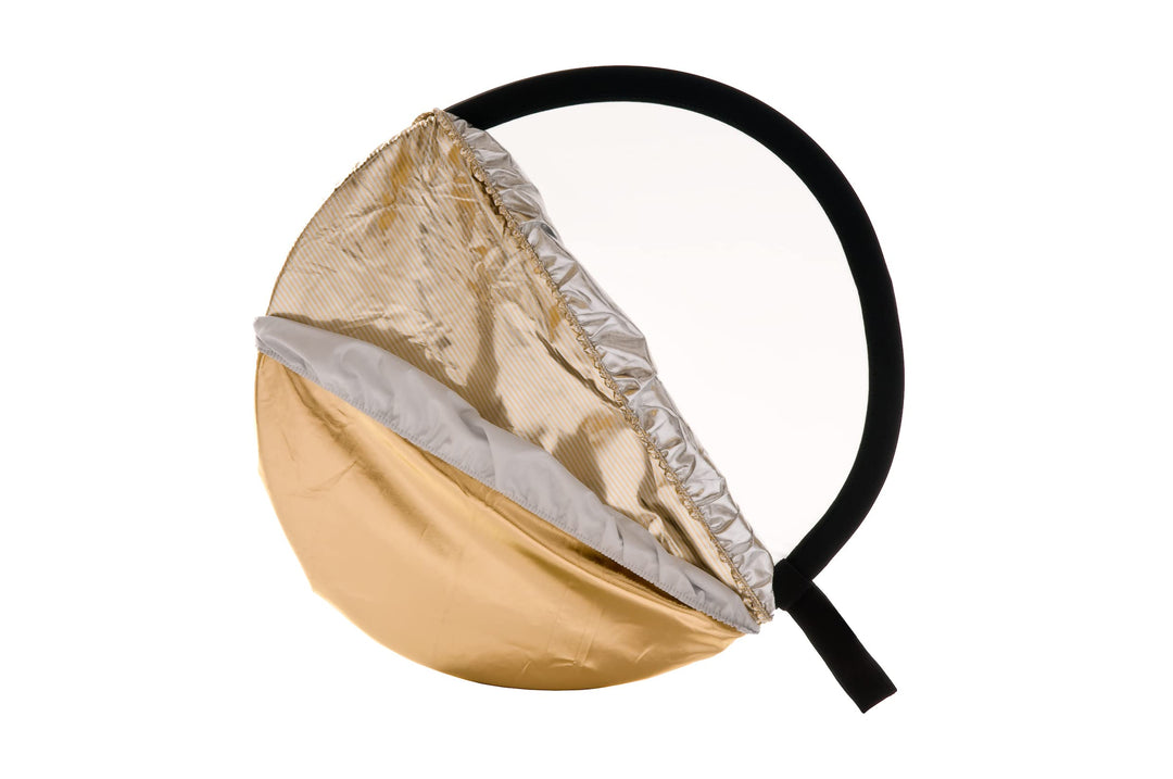 Manfrotto Bottletop 5:1 50,8 cm (20 Zoll) Diffuser mit gold/weiss & sunfire/silber cover, 50,8 cm (2