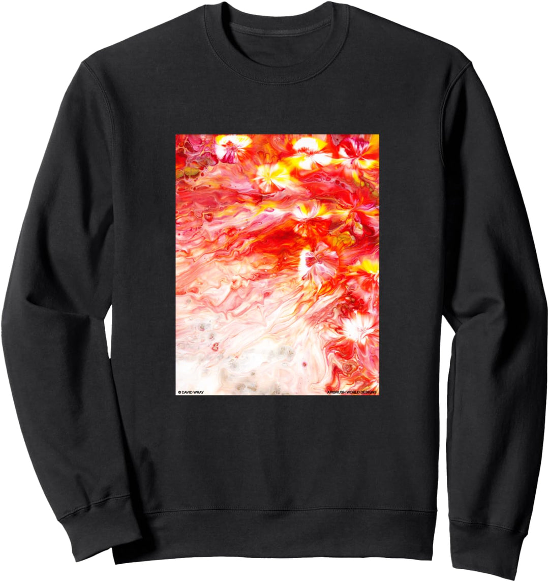 Buntes abstraktes Ölgemälde-Künstler-Neuheits-Geschenk Sweatshirt