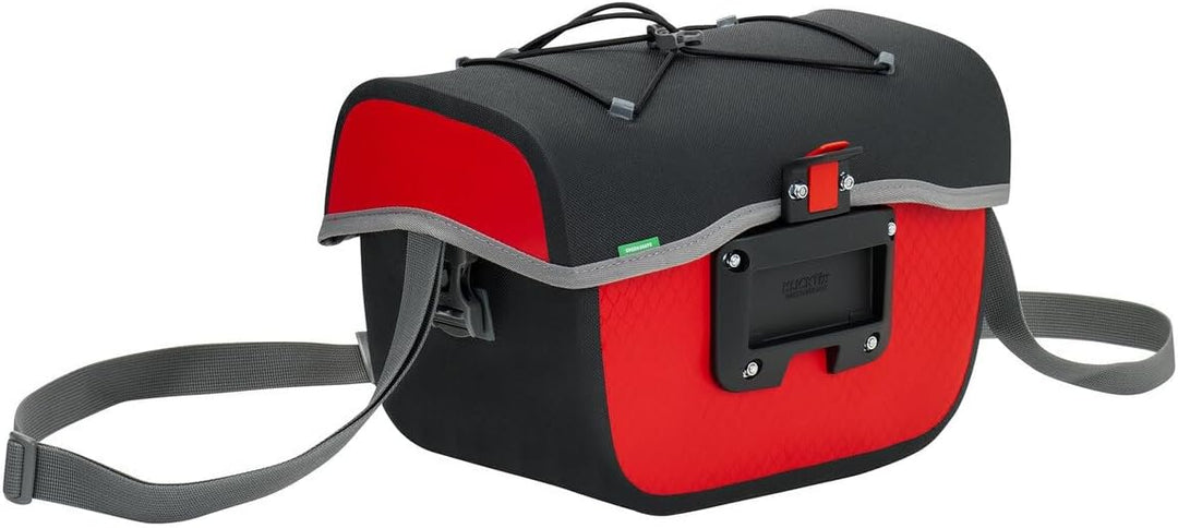 VAUDE Fahrrad Lenkertasche Aqua Box, 6 Liter Volumen, wasserdicht verschweisst Einheitsgrösse Red, E