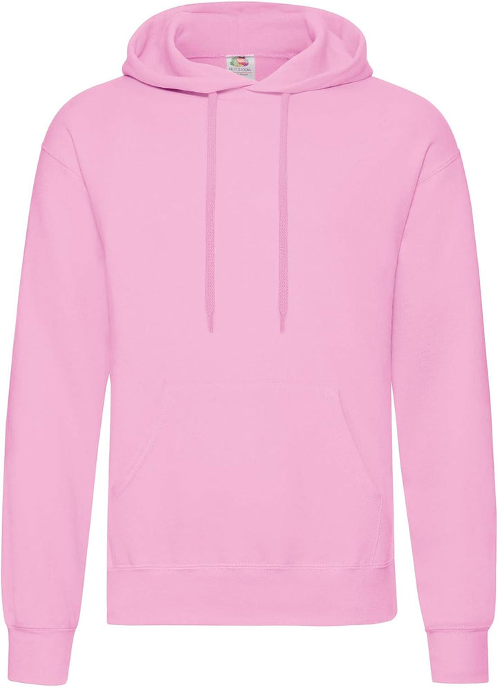 Fruit of the Loom Herren Ss106m Kapuzenpullover XL Rose, XL Rose