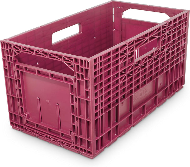 6er Set WEINBOX-Das Flexible Weinregal, Kunststoff, weinrot, 48.5x26.6x24.7 cm Weinrot 48.5x26.6x24.