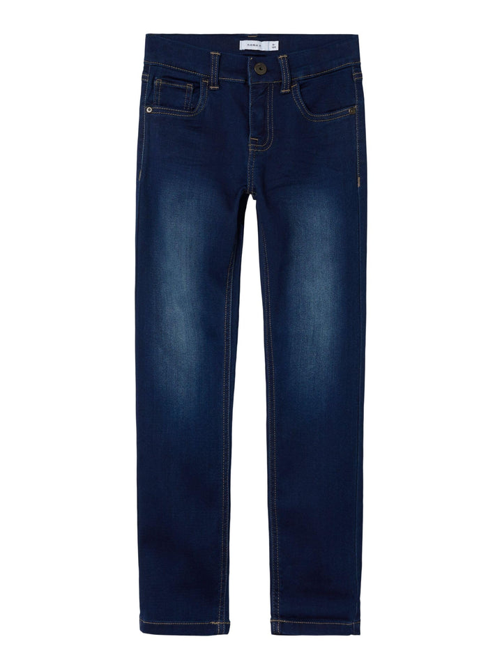 NAME IT Jungen Hose 92 Dark Blue Denim, 92 Dark Blue Denim