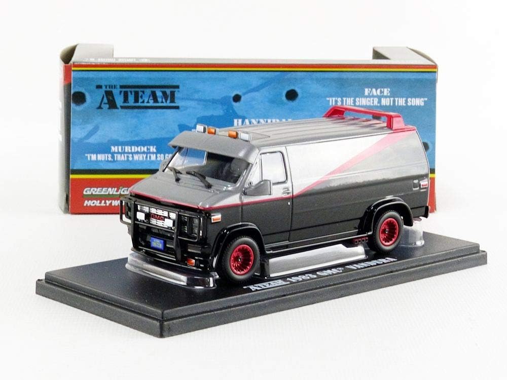 Greenlight Collectibles - DieCast Model GMC VANDURA 1983 From A-TEAM Tv Movie 12cm - Scale 1/43 - 86