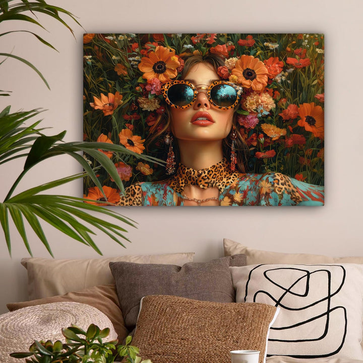MuchoWow© Leinwandbild 70x50 cm Dekoration Wohnzimmer Bilder Pictures Wall Decoration Living Room Wo