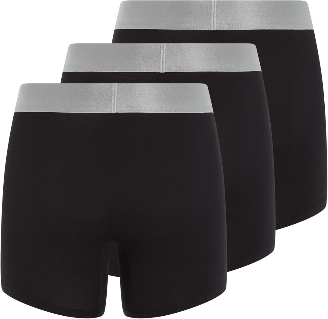 Calvin Klein Herren Hüft-Shorts (3er Pack) XXL Schwarz (Black), XXL Black (Black)