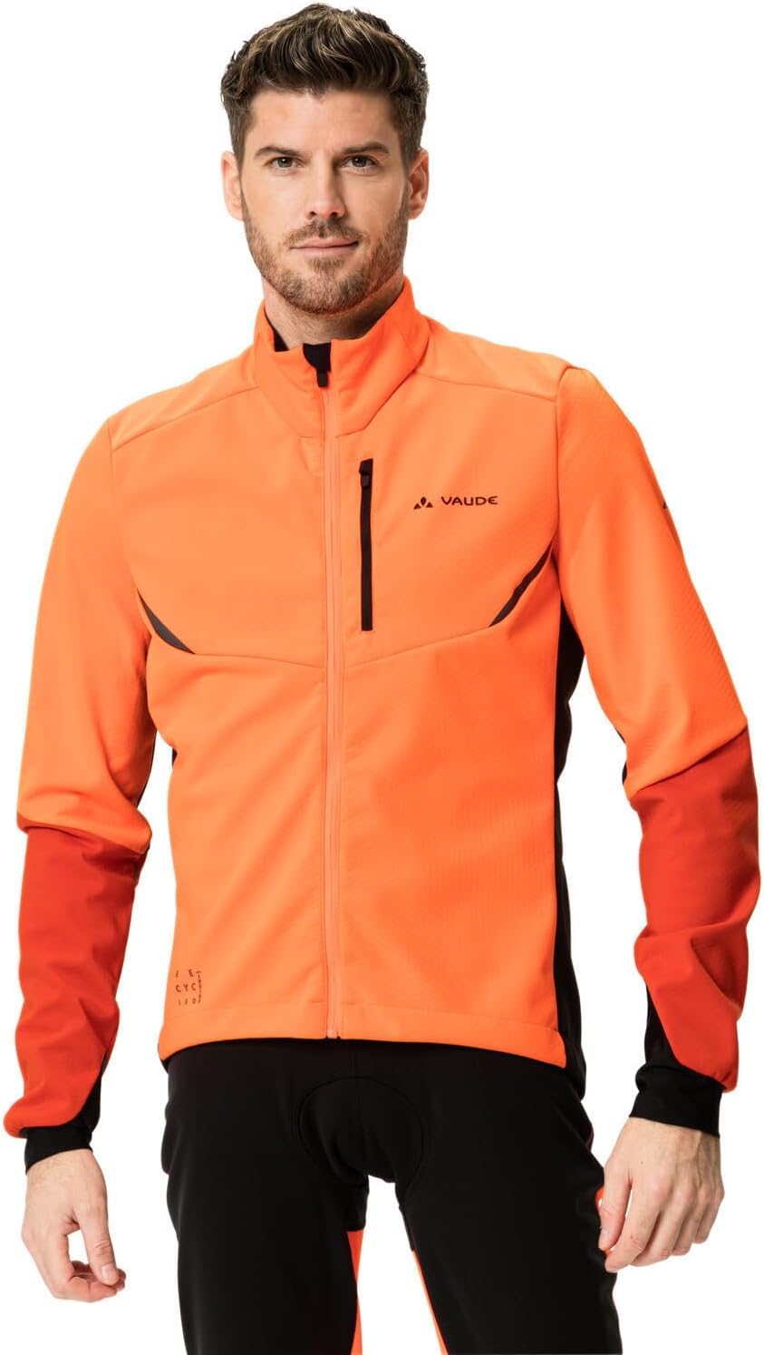 VAUDE Herren Kuro Softshell Jacke Softshelljacke Outdoorjacke S neon orange, S neon orange