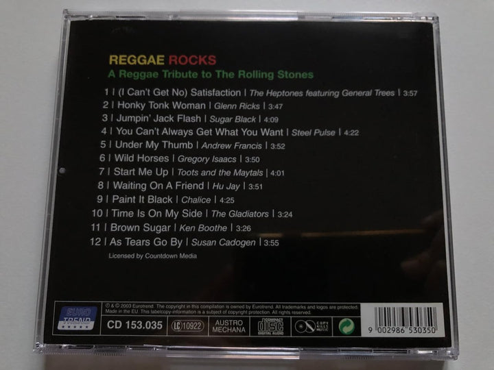 Reggae Rocks-a Tribute to Th, Audio-CD