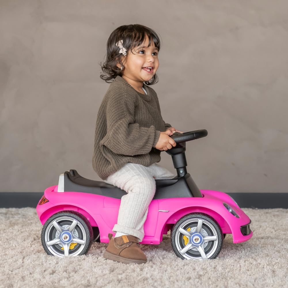 Bandits & Angels Porsche Carrera GT Rutshauto ab 1 Jahr für Jungen und Mädchen – Funktionierende Sch