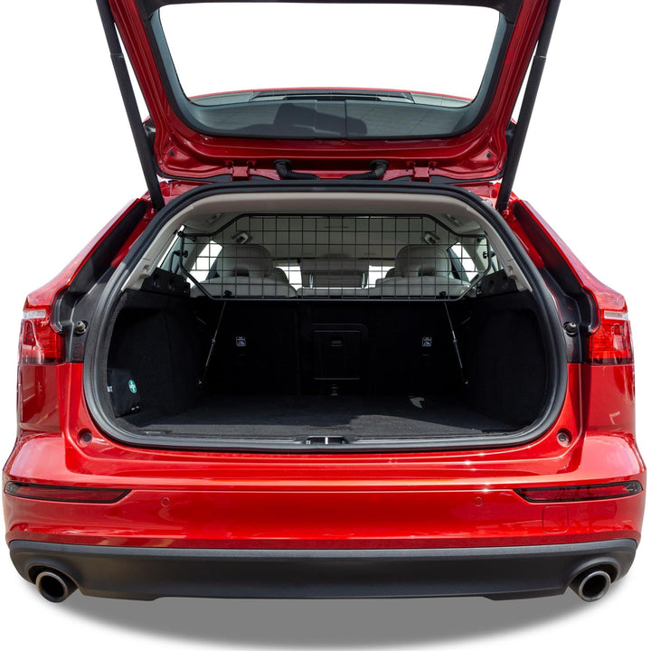 Travall Hundegitter für Volvo V60 (2018-) Fahrzeugspezifisches Hundegitter, Kofferraumschutz für Hun
