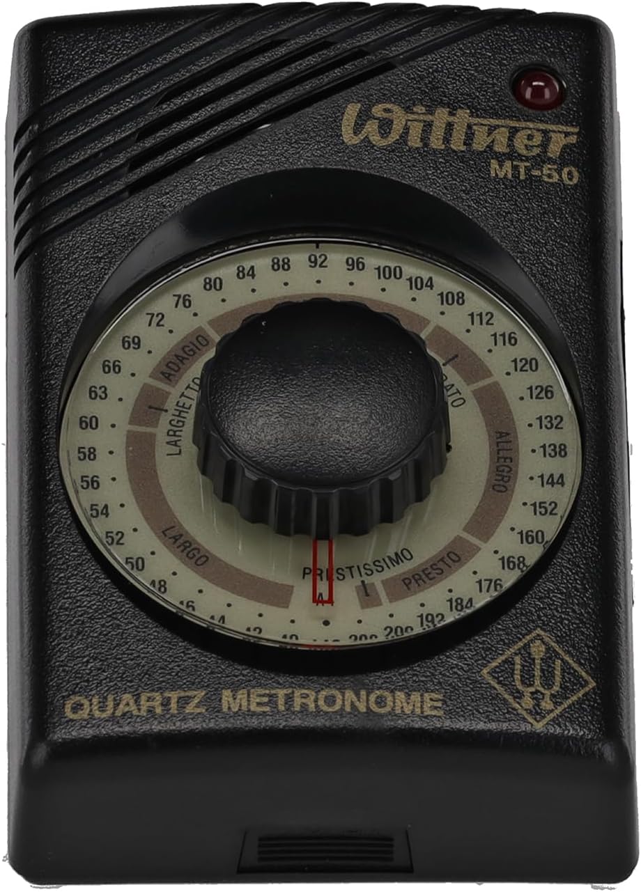 Wittner Metronom 865061 MT-50 schwarz MT-50 Single, MT-50 Single