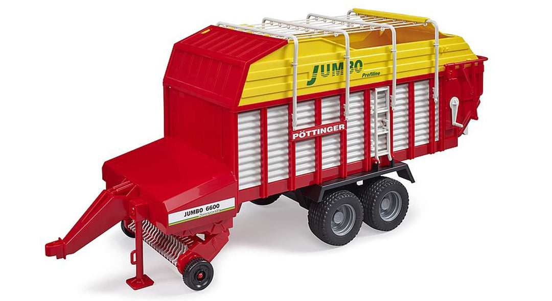 bruder 02214 - Pottinger Jumbo 6600 Profiline - 1:16 Ladewagen, Traktoranhänger, Stroh Ernte, Heu Er