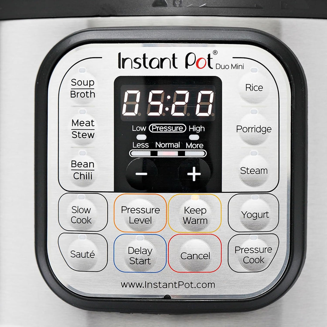 Instant Pot Duo 30 Elektro-Multikocher 3L - Schnellkochtopf, Schongarer, Reiskocher, Sautierpfanne,