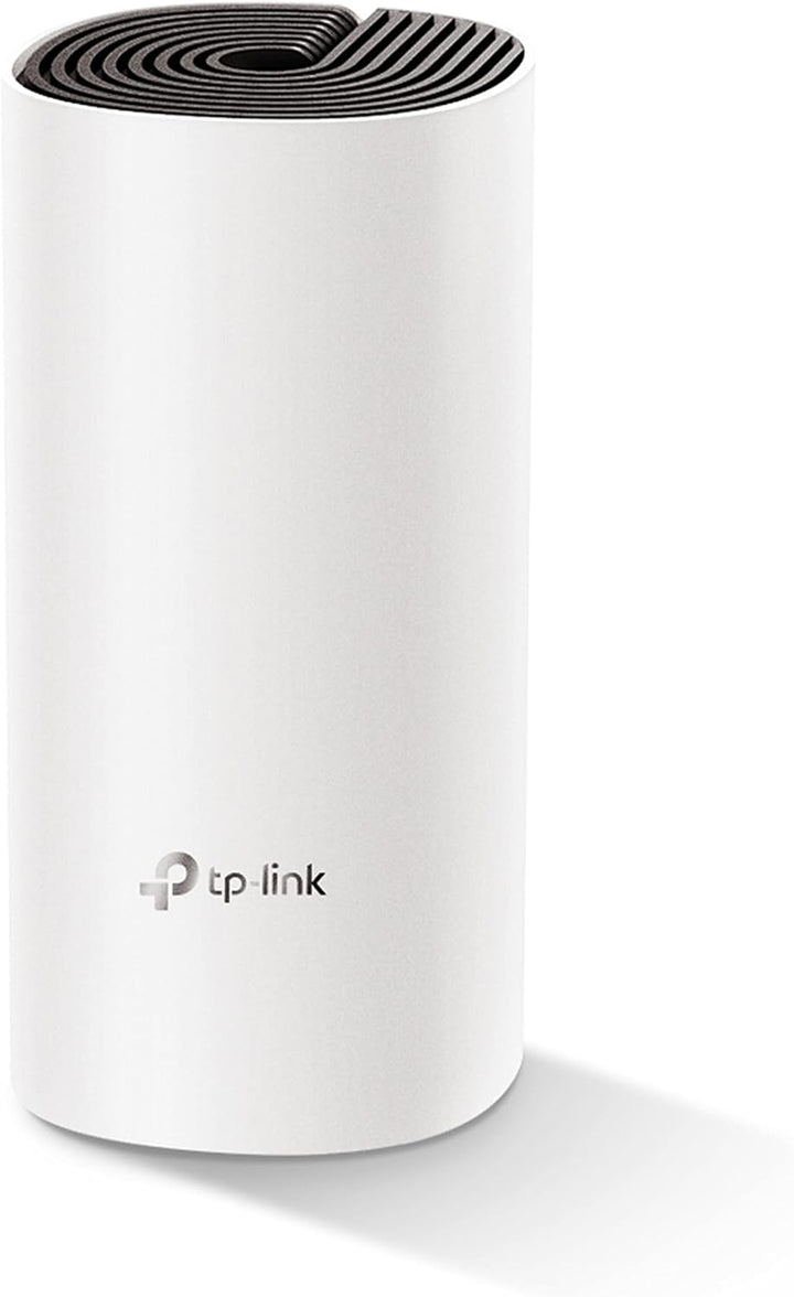 TP-Link Deco E4 Mesh WLAN Set (1er Pack), AC1200 Dual Band Router & Repeater (Reichweite bis zu 130m