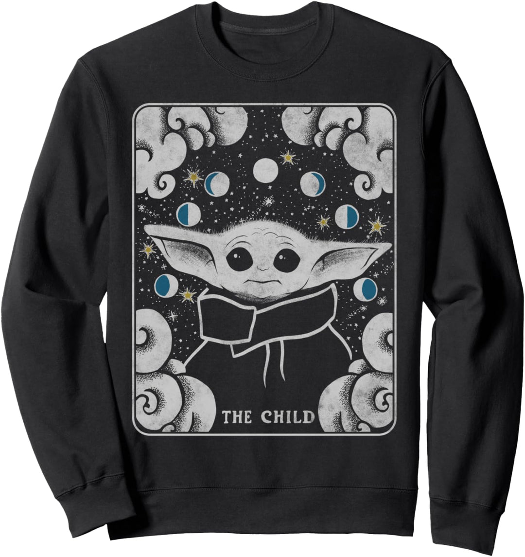 Star Wars Mandalorian The Child Tarot Card Sweatshirt