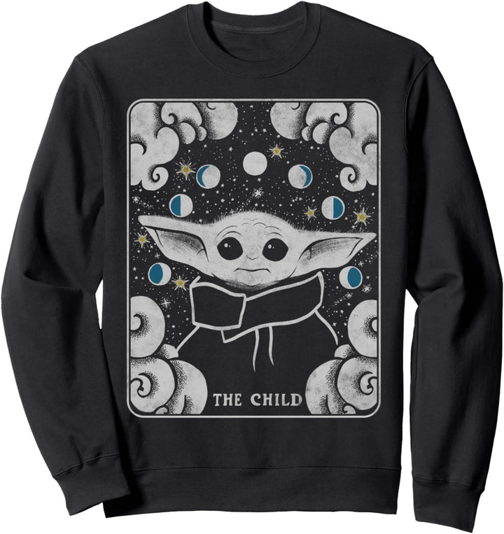 Star Wars Mandalorian The Child Tarot Card Sweatshirt