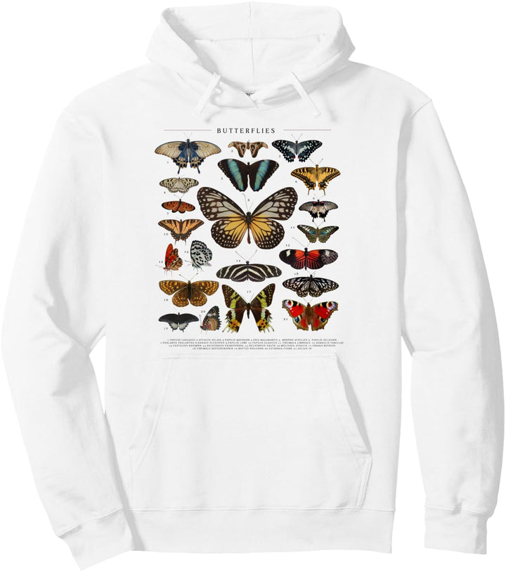 Set aus Schmetterling Entomologe Wissenschaft, Geist Tier Pullover Hoodie