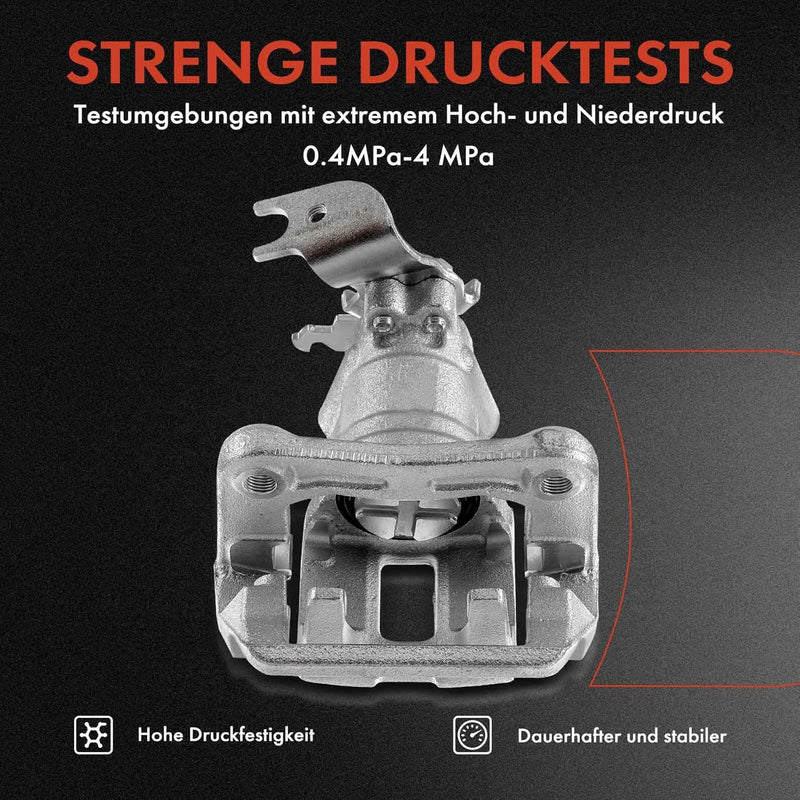 Frankberg 2x Bremssattel Bremszange Hinten Links Rechts Kompatibel mit i10 2013-2017 i20 2014-2021 R