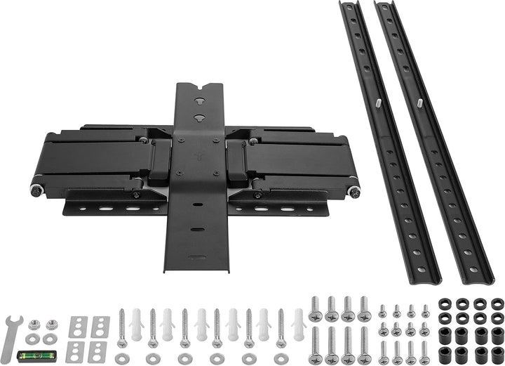 Poppstar TV Wandhalterung schwenkbar 37-80 Zoll super stark für Flach- und Curved-Monitore bis 50 kg