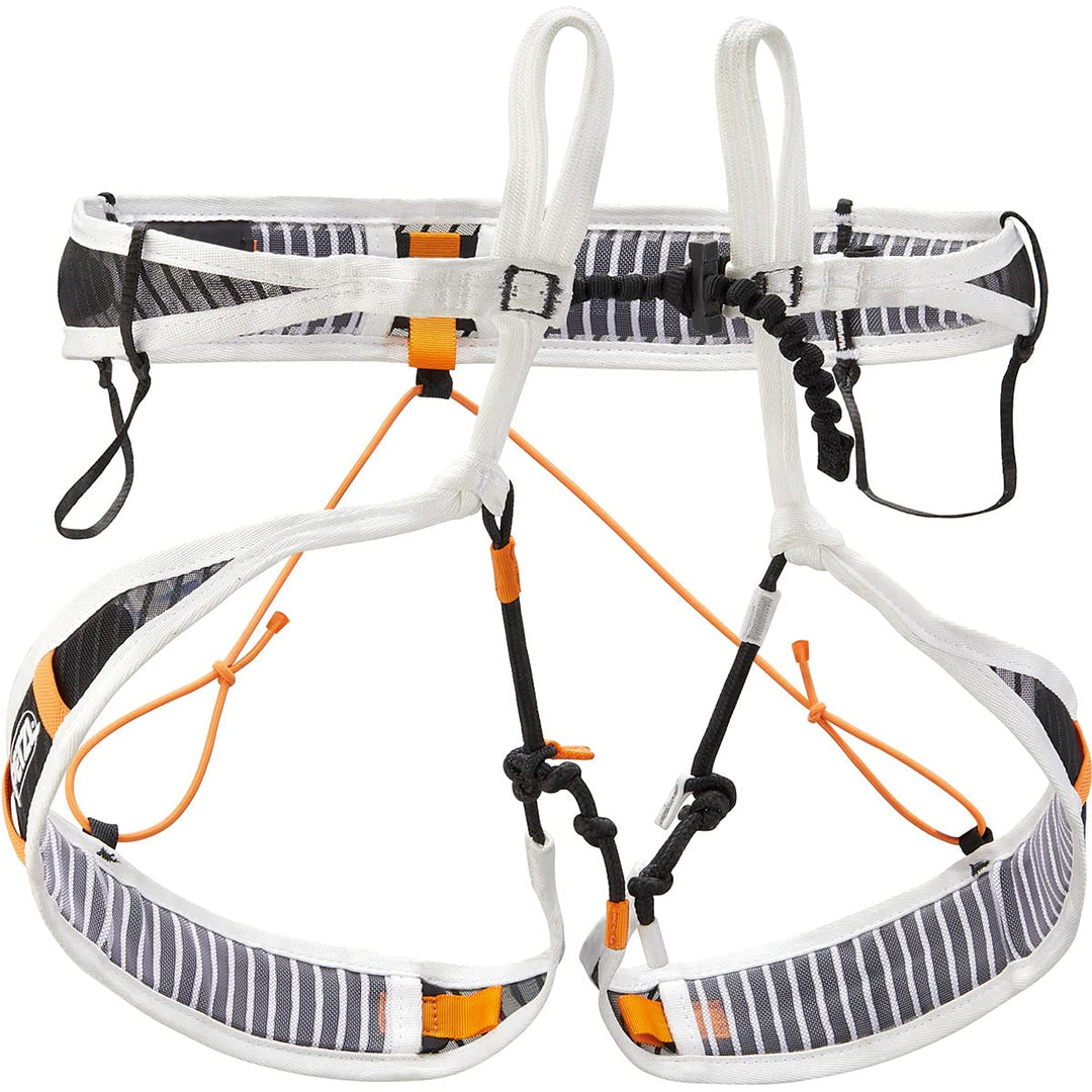 PETZL Unisex-Adult Fliegen Geschirr (1er Pack) S Schwarz / Orange, S Schwarz / Orange