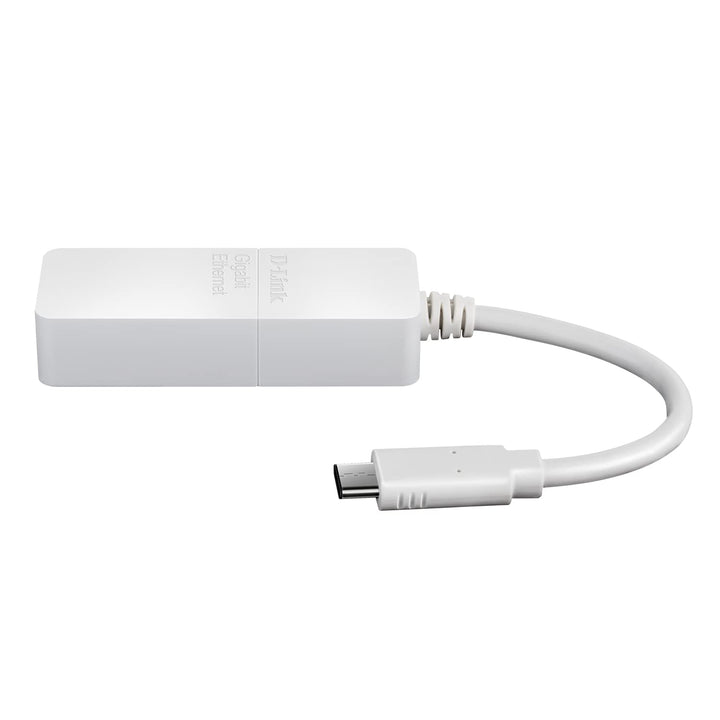 D-Link DUB-E130 USB Typ-C Netzwerkkarte (3.0 Gigabit Ethernet RJ45 10/100/1000 Mbit/s, kompatibel mi