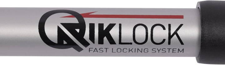 Trespass Wanderstock Qiklock mit 3 Abschnitten, Silver, One Size, UUACMIM30017_SILEACH