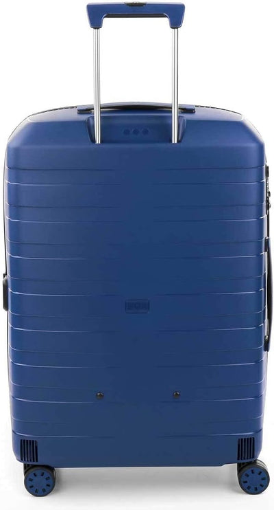 Roncato Trolley Medio 4r Exp. Box 4.0 Koffer, 69 cm, 90 liters, Blau (Azul)