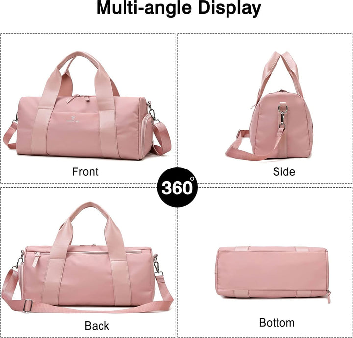 FANDARE Reisetaschen Handgepäck Sporttasche Übernachtung Sporttasche Handtasche Damen Herren Weekend