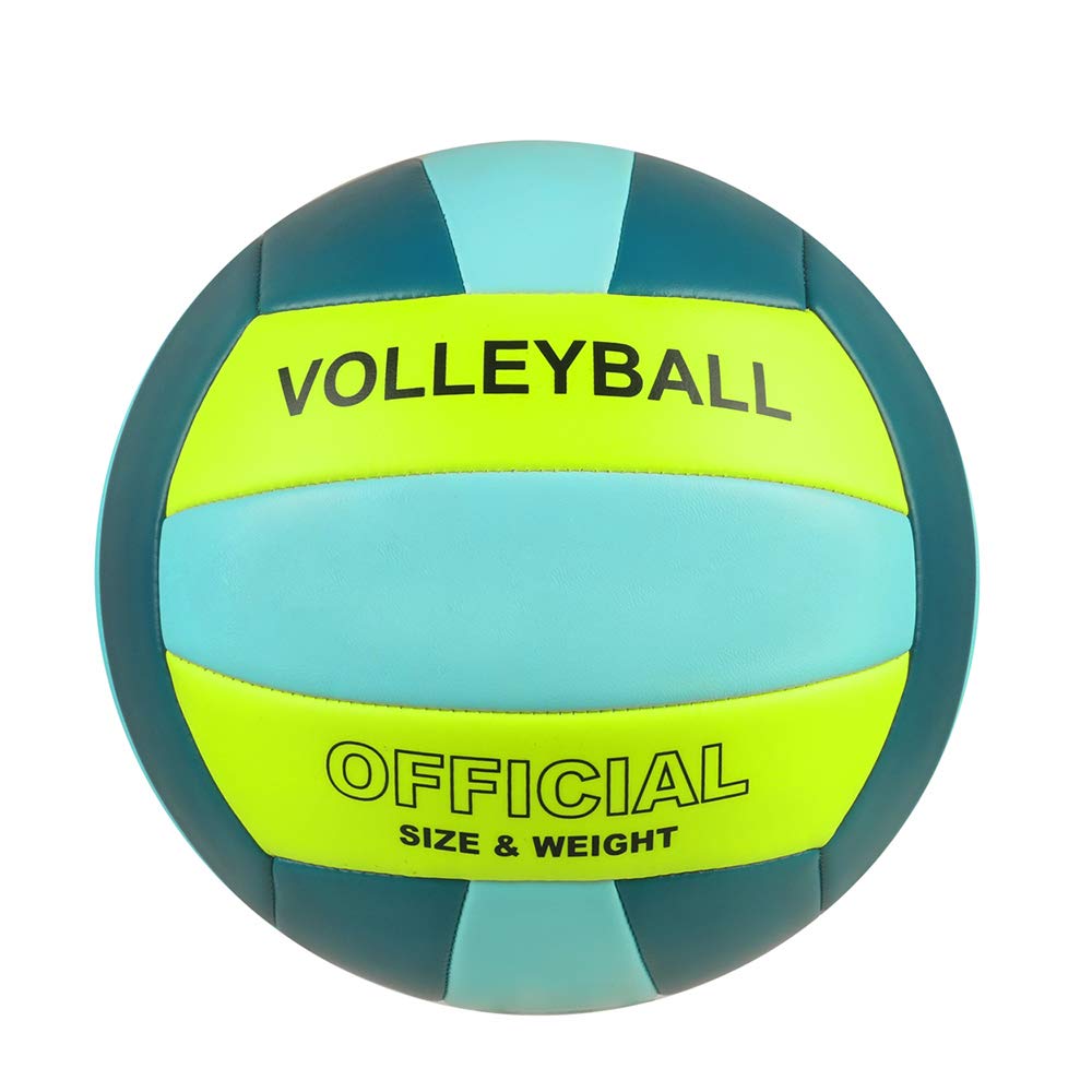 Volleyball Grösse 5 PU Leder Weich Indoor Outdoor Volleybälle Sport Training Spiel Spielball für Anf