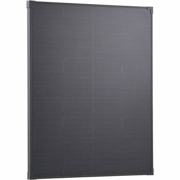 Genio Monokristallines Solarmodul mit Schingle-Technologie, PV-Modul, schwarz, für Wohnwagen, Boote,