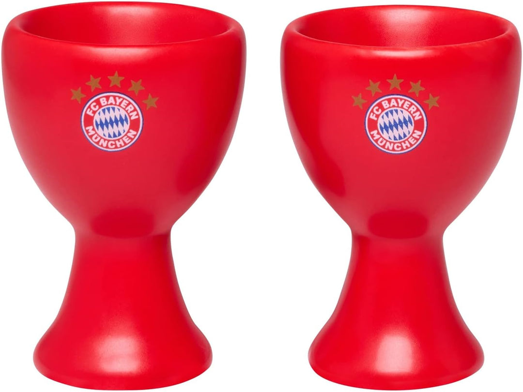 FC Bayern München Eierbecher - Logo - rot 2er Set FCB