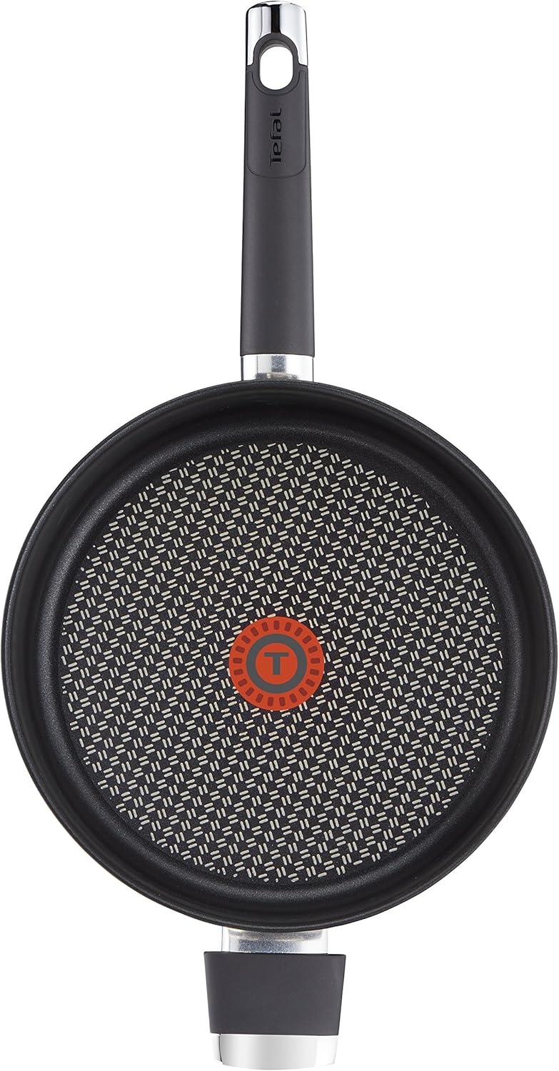 Tefal E8243314 Emotion Schmorpfanne, Edelstahl, 43 x 27 x 10 cm