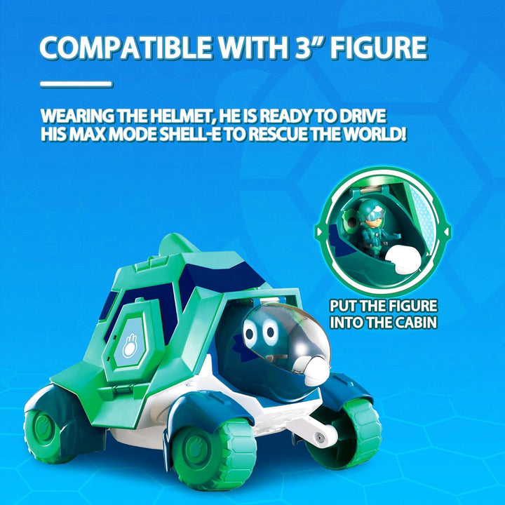 PETRONIX DEFENDERS 2-in-1 Transformer Max Mode Transforming Shell-E Play Figur, Transformer Spielzeu