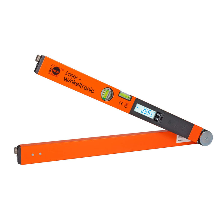 NEDO GMBH & CO.KG 460612 Winkelmessgerät L.605mm 2Lasermodule Laser-Winkeltronic NEDO 0,5mm/m genau
