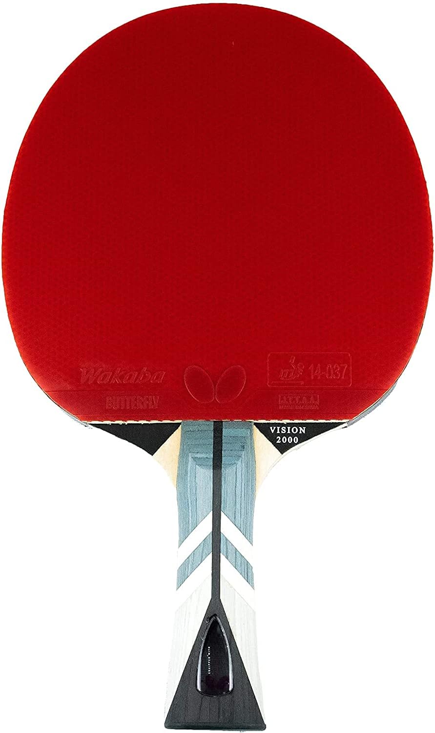 Butterfly® Timo Boll Vision 2000 Tischtennisschläger | Tischtennis Racket Bat TT Profi Wettkampfschl