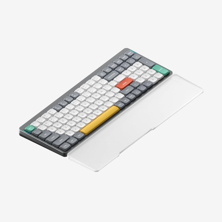 nuphy Mono Wrist Rest - Handballenauflage für Low Profile Tastatur, Frosted Polycarbonate 96%
