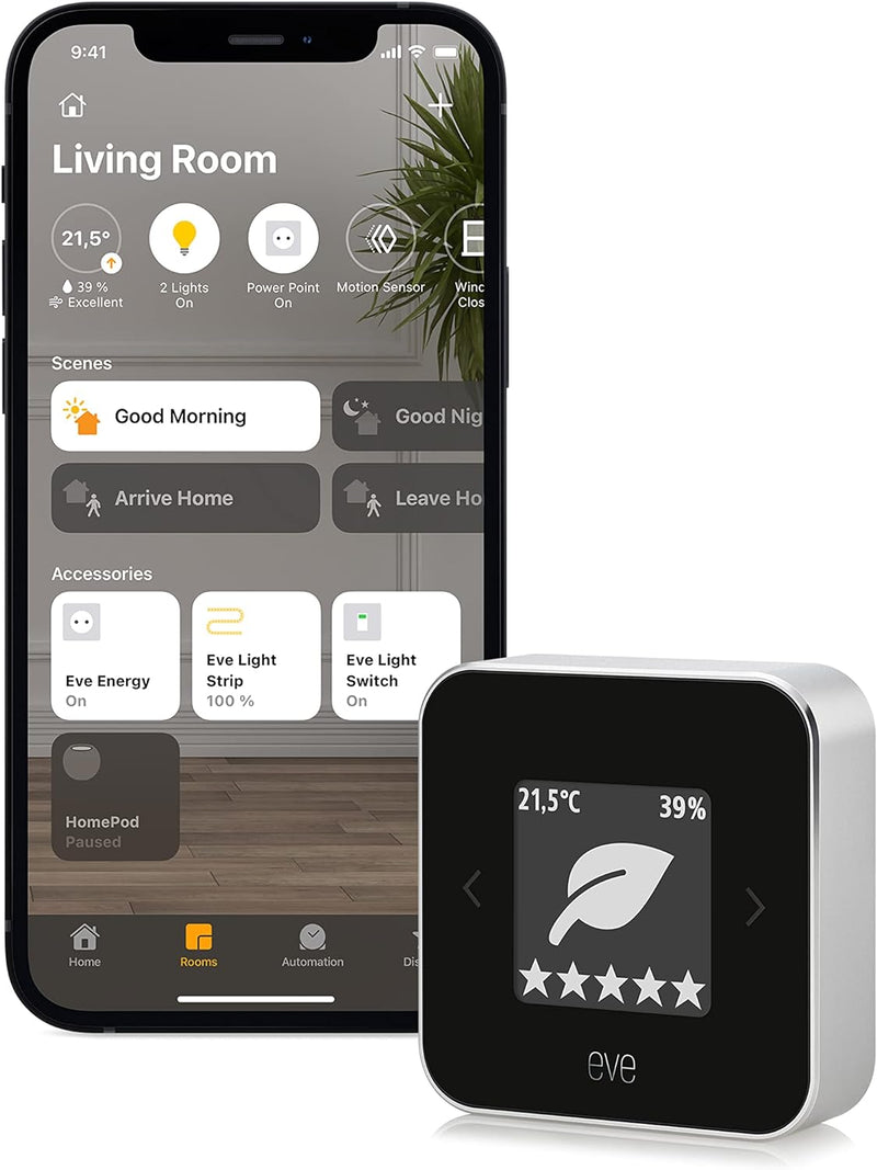 Eve Luft- und Wetter-Sensor (Eve Room + Eve Weather)