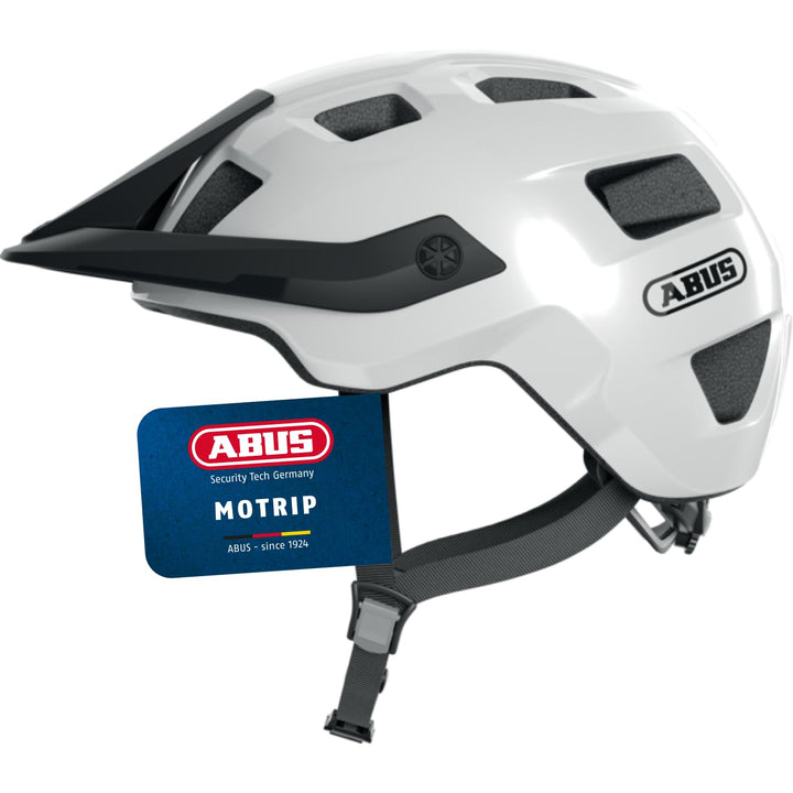 ABUS MTB-Helm MoTrip - robuster Fahrradhelm mit höhenverstellbarem Schirm für Mountainbiker - indivi