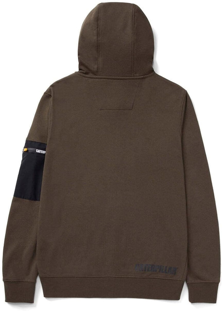 Caterpillar Loopback Full Zip Hoodie Army Moss S Army Moss, S Army Moss