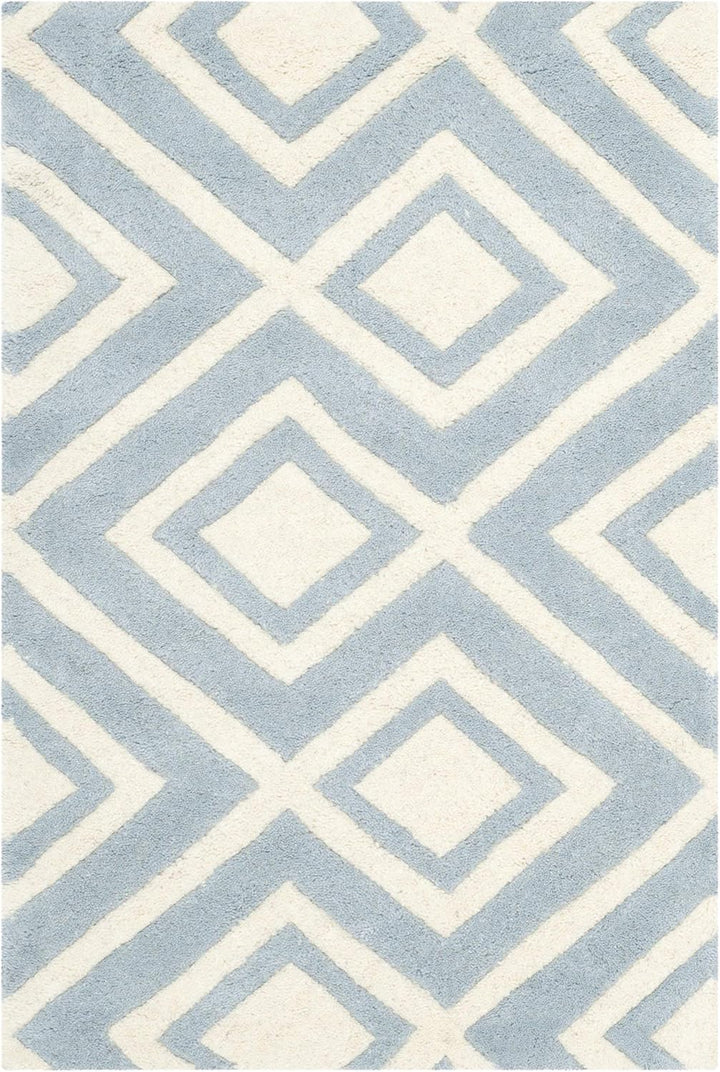 SAFAVIEH Zeitgenössische Teppich für Wohnzimmer, Esszimmer, Schlafzimmer - Chatham Collection, Kurze