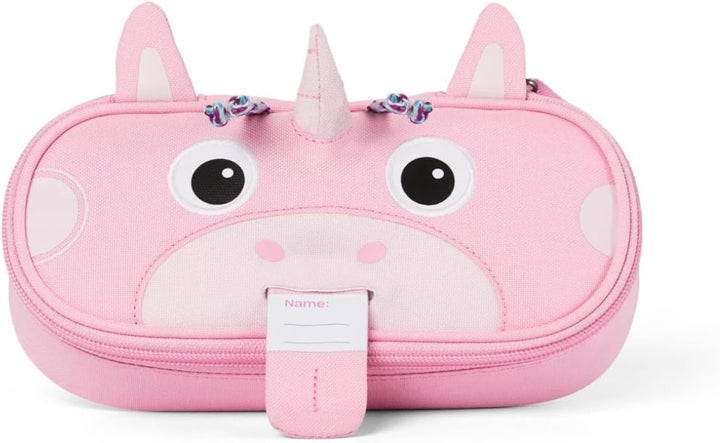 Affenzahn Stiftemäppchen für den Kindergarten, Federmäppchen für Kinder mit Tiermotiv und Ziehzunge