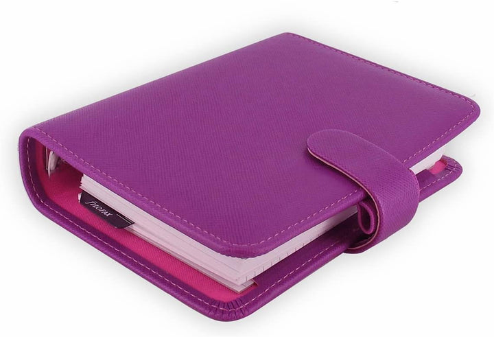 Filofax Saffiano Pocket Organizer – Raspberry, 2.5 x 14.5 x 11.5 Einzelbett, Einzelbett