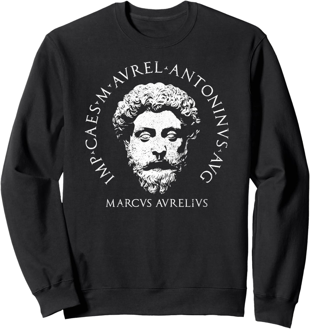 Stoicism Philosopher King Marcus Aurelius Sweatshirt