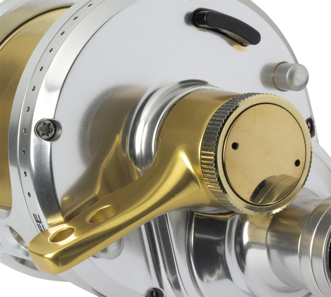 Fin-Nor Marquesa Lever Drag 40 2Speed MAR40LD2 Reel - Multirolle zum Hochseefischen, Multi Rolle für