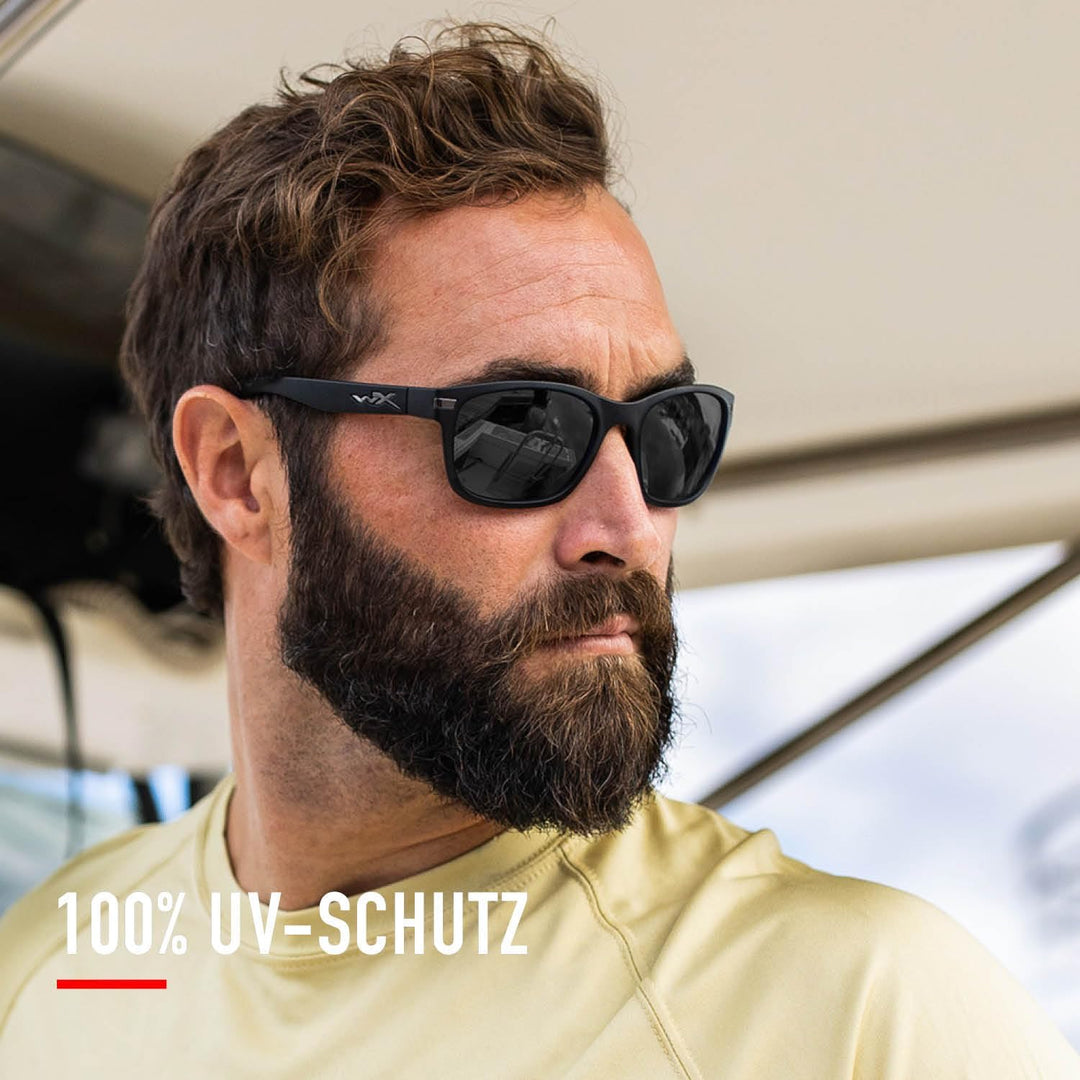 Wiley X │ WX Helix | Sonnenbrille Herren Sonnenbrille Damen │ Polarisiert │ Sport Outdoor Fahrradbri